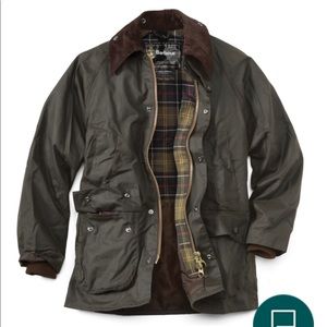 Barbour Mens Classic Waxed Cotton Bedale Jacket Medium